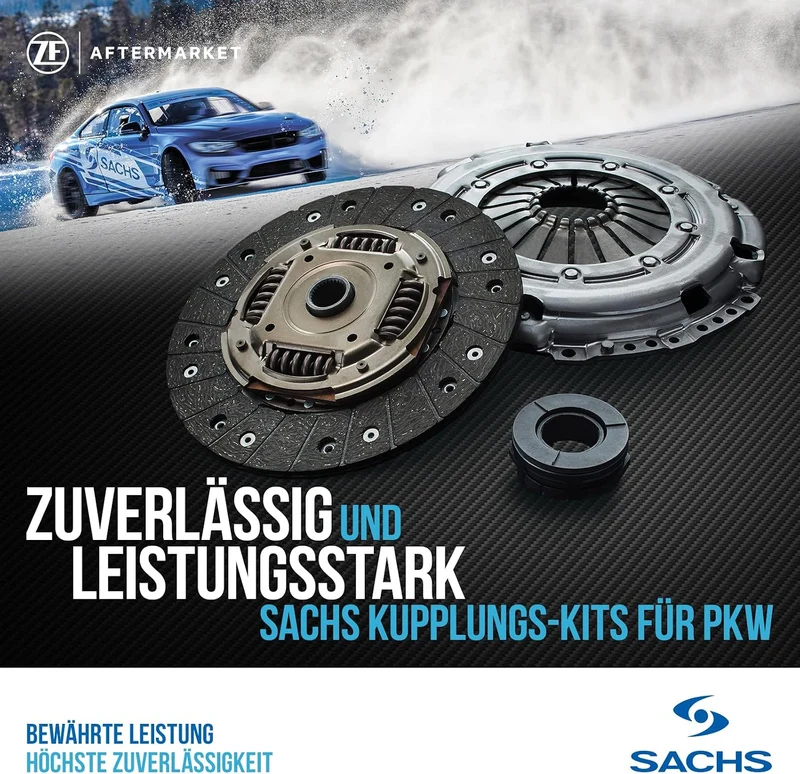 SACHS 3000 158 001 Kupplungssatz für Volkswagen Lupo I (6X1, 6E1) 1998-2005 und Andere Fahrzeuge Kup