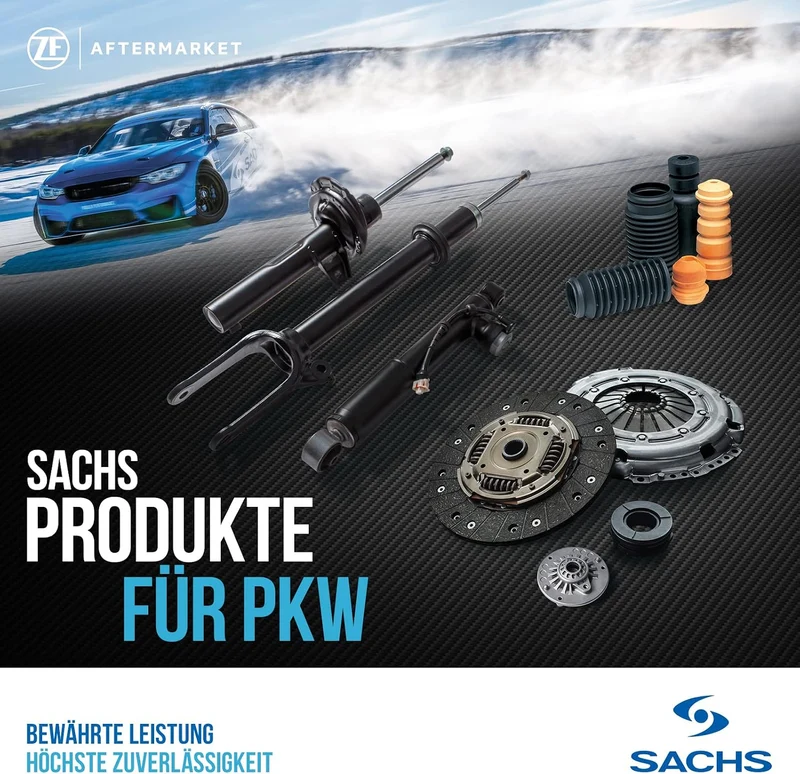 SACHS 3000 158 001 Kupplungssatz für Volkswagen Lupo I (6X1, 6E1) 1998-2005 und Andere Fahrzeuge Kup