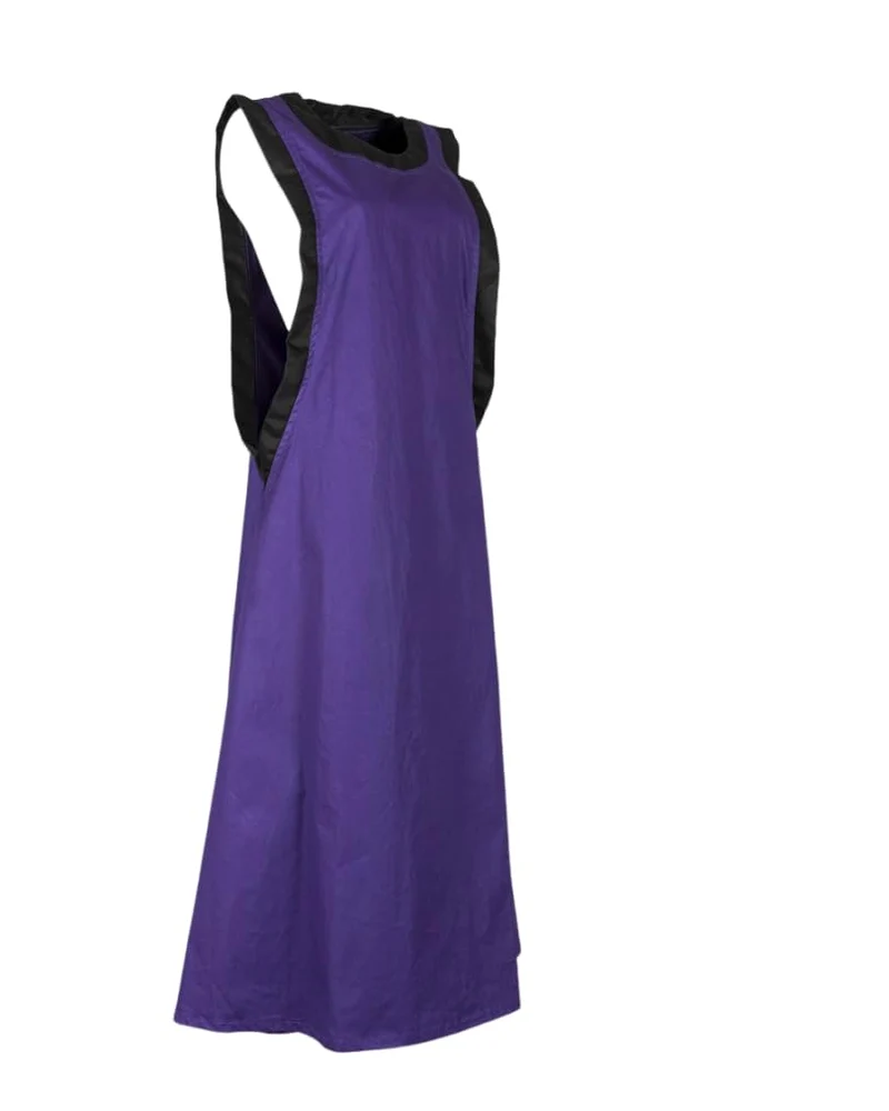 MYTHOLON Juliana Kleid Baumwolle lila, S, Kleid Mittelalter Damen, LARP, Cosplay, Wikinger S Lila, S