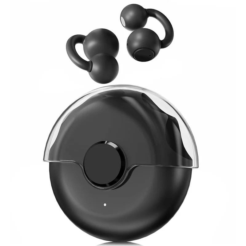 Open Ear Kopfhörer, Clip On Earbuds Kabellos Bluetooth 5.4, 48H Spielzeit, Komfortabler Sitz, Sport-