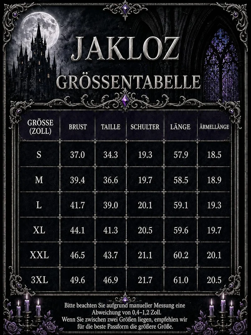 Damen Gothic Kleid mit Kapuze, Mittelalter Renaissance Halloween Kostüm Weiss M, Weiss M