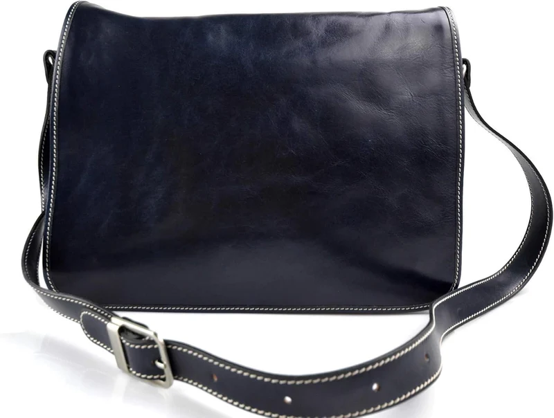 Leder messenger tasche umhängetasche kuriertasche schultertasche aktentasche messenger ledertasche l