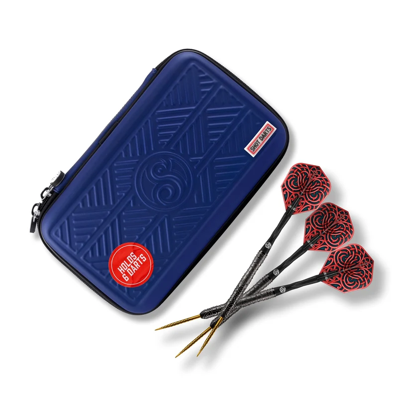 Shot! Taktische Darts Darts Geldbörse Blau, Blau