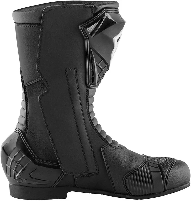 Bogotto Losail Motorradstiefel, schwarz, 41 Schwarz 41 EU, Schwarz 41 EU