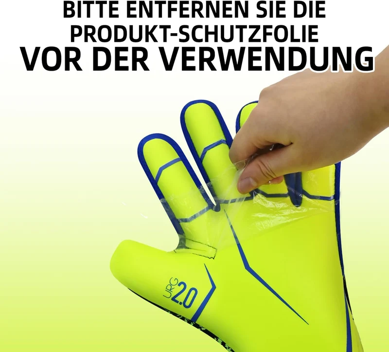 Torwarthandschuhe, Gute Griffigkeit fussball Handschuhe Kinder in den Grössen 6-10,Starker Empfänger