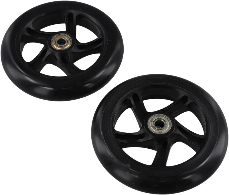 Scooter-Räder, 125 mm – 200 mm, mit Kugellagern für Roller, Rollschuhe, Trolleys, Mittellochdurchmes