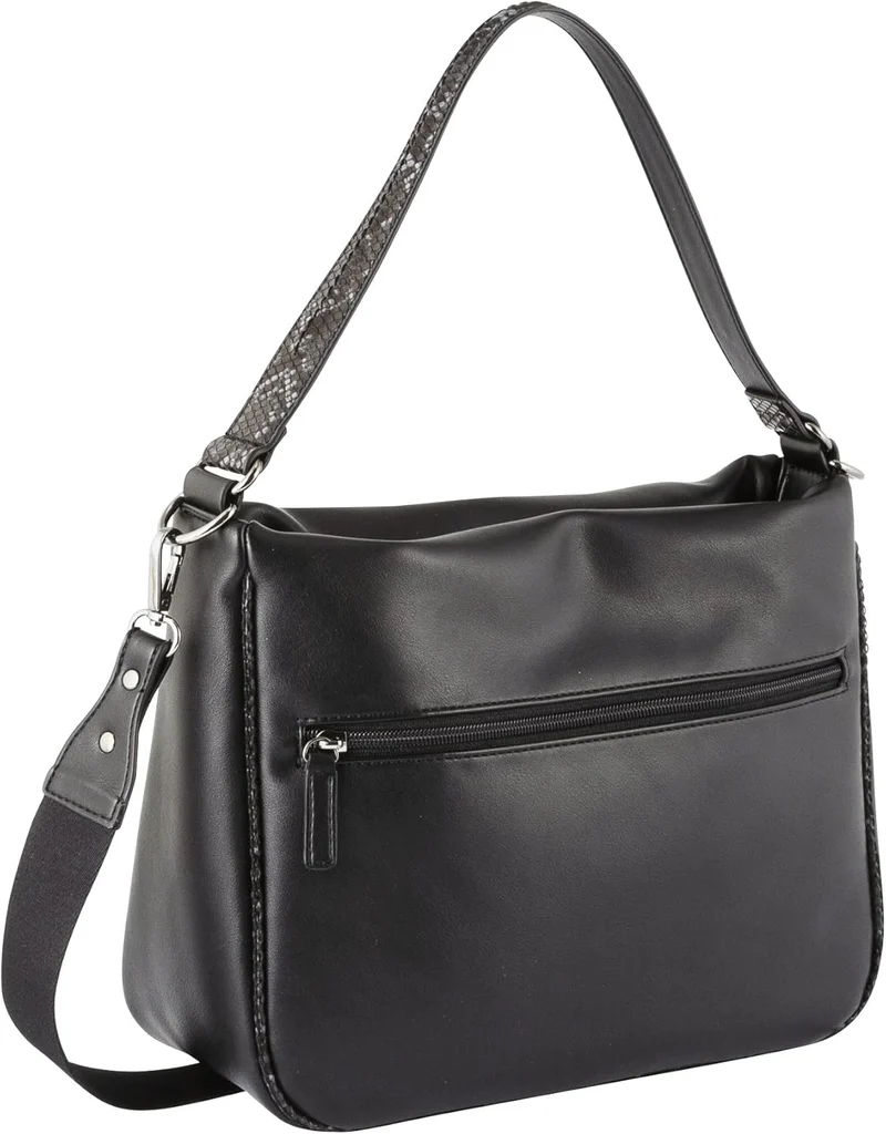 Gabor Damen Sena Schultertasche Schwarz, Schwarz
