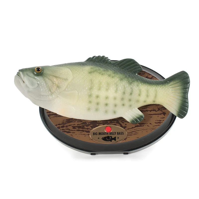 Funtime SS5600 Singing Sensation Billy Bass singt I Will Survival 28 cm lang Farbe grün