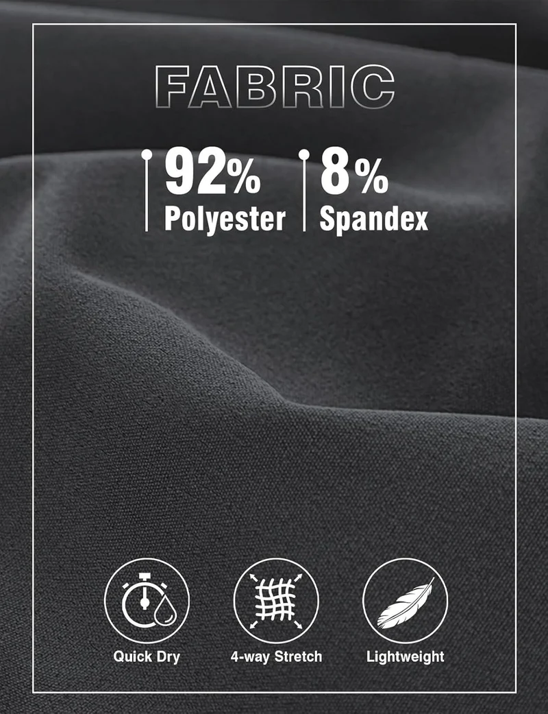 TBMPOY Herren Laufshorts Laufshorts L A1-grau, L A1-grau