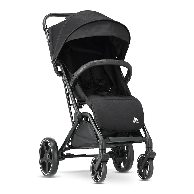 Deryan Buggy XP - XL Sonnen Verdeck UPF 50+ - Belastbar bis 25 kg - Schnell Faltbar - Kompakt - Höhe
