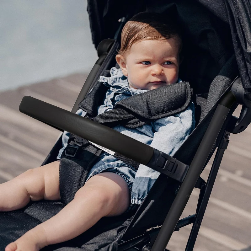 Deryan Buggy XP - XL Sonnen Verdeck UPF 50+ - Belastbar bis 25 kg - Schnell Faltbar - Kompakt - Höhe