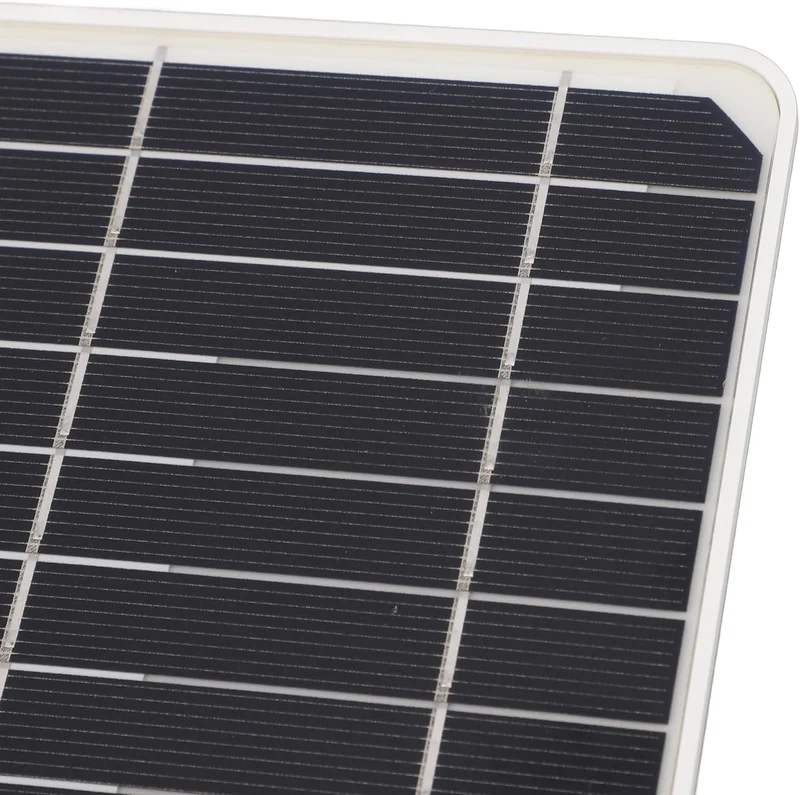 Solarpanel, 20 W Tragbares Wasserdichtes Solarpanel mit USB-Typ-C-Gleichstromanschluss, Leichtes Sol