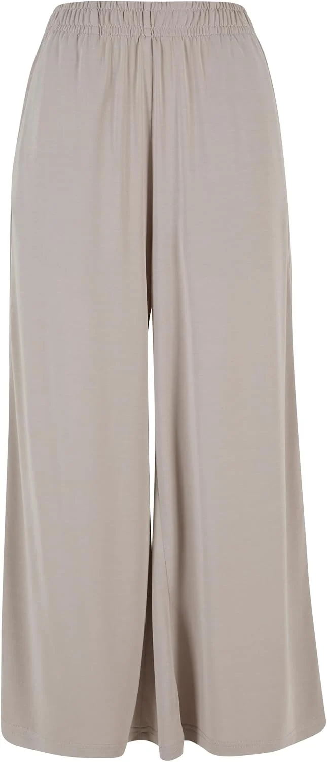 Urban Classics Frauen Hose Ladies Modal Culotte, lässige Culotte für Frauen, 3/4 Länge, mit Gummibun