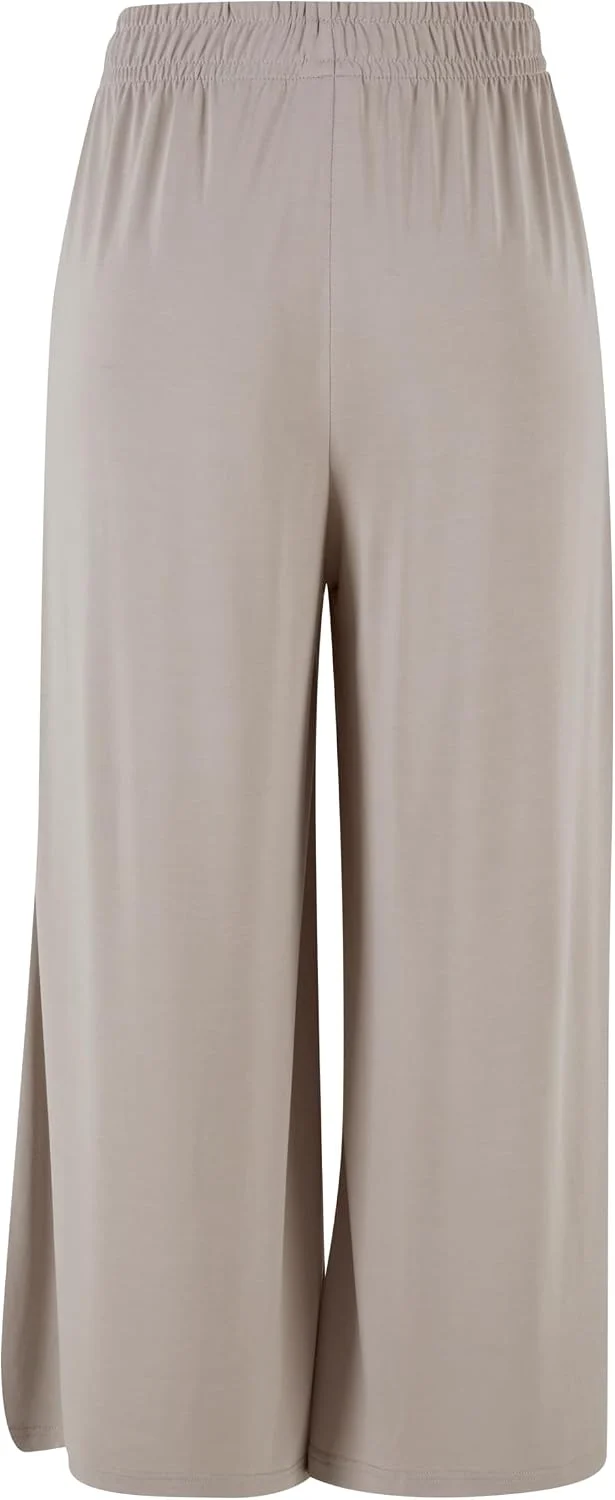 Urban Classics Frauen Hose Ladies Modal Culotte, lässige Culotte für Frauen, 3/4 Länge, mit Gummibun