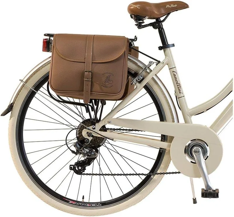 Via Veneto by Canellini Fahrrad Rad Citybike CTB Frau Vintage Retro Via Veneto Alluminium Beige 46,