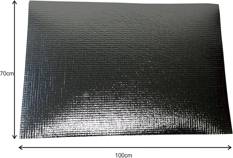 TROCELLEN Kit 4 wärmereflektierende Paneele für Heizkörper [70 x 100 cm, Dicke 3 mm] wärmereflektier