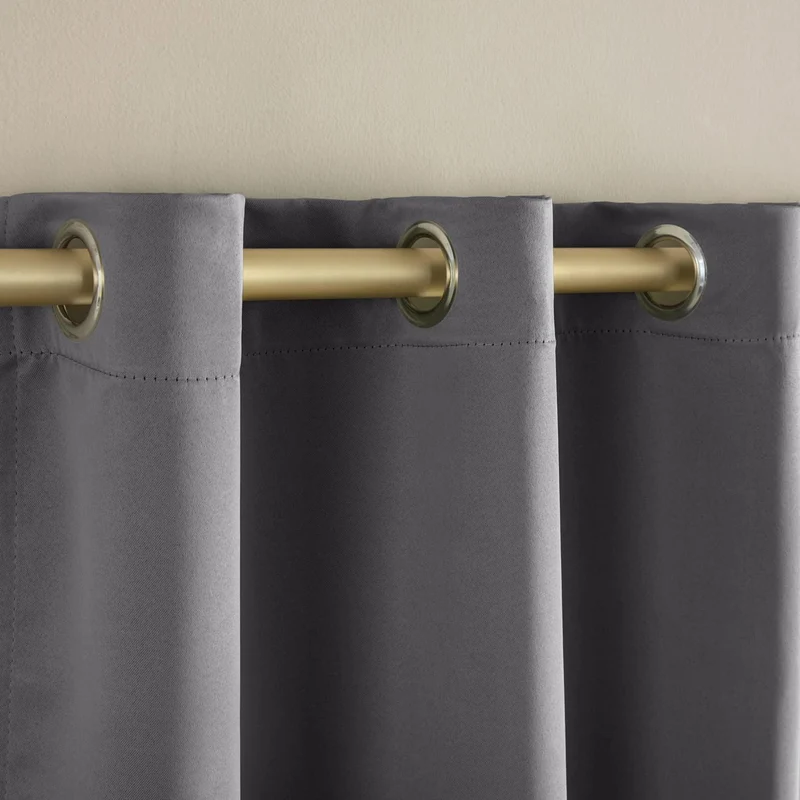 XTMYI Badezimmer-Vorhänge, Fenster, wasserdicht, 122 cm lang, Verdunkelung, Kurze Vorhänge für Fenst