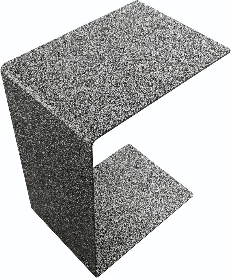 tuning-art Berlin Beistelltisch Metall | hochwertig pulverbeschichtet | Couchtisch Wohnzimmertisch L