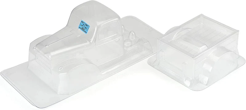 1/10 1946 Dodge Power Wagon Clear Body 12.3" (313mm) WB Crawlers