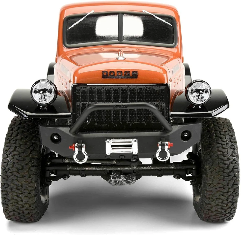 1/10 1946 Dodge Power Wagon Clear Body 12.3" (313mm) WB Crawlers