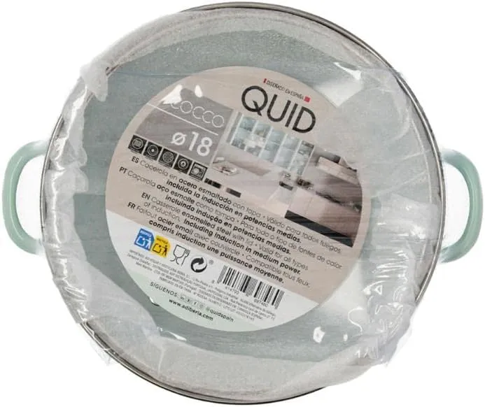 Quid Kochtopf mit Deckel, mehrfarbig, Standard
