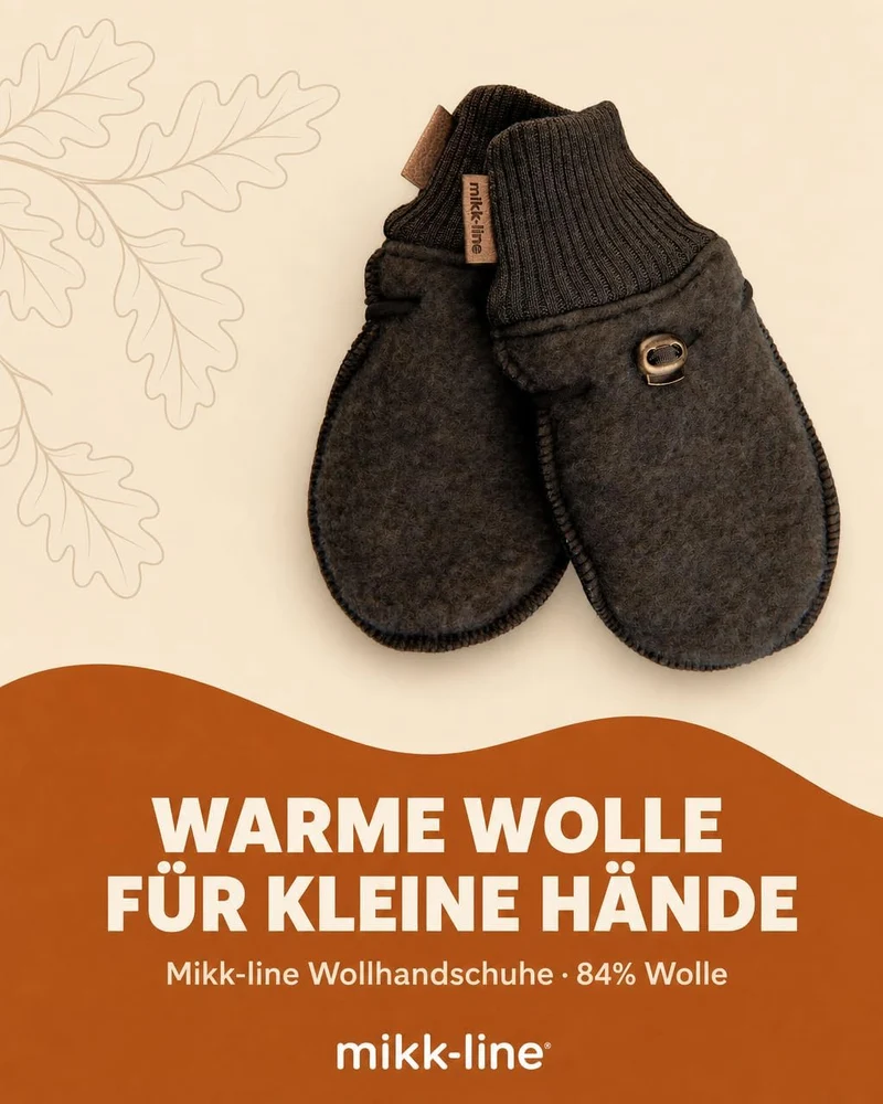 Mikk-line Wolle Handschuhe Baby – Babyhandschuhe & Kinderhandschuhe in – Fäustlinge Baby & Handschuh
