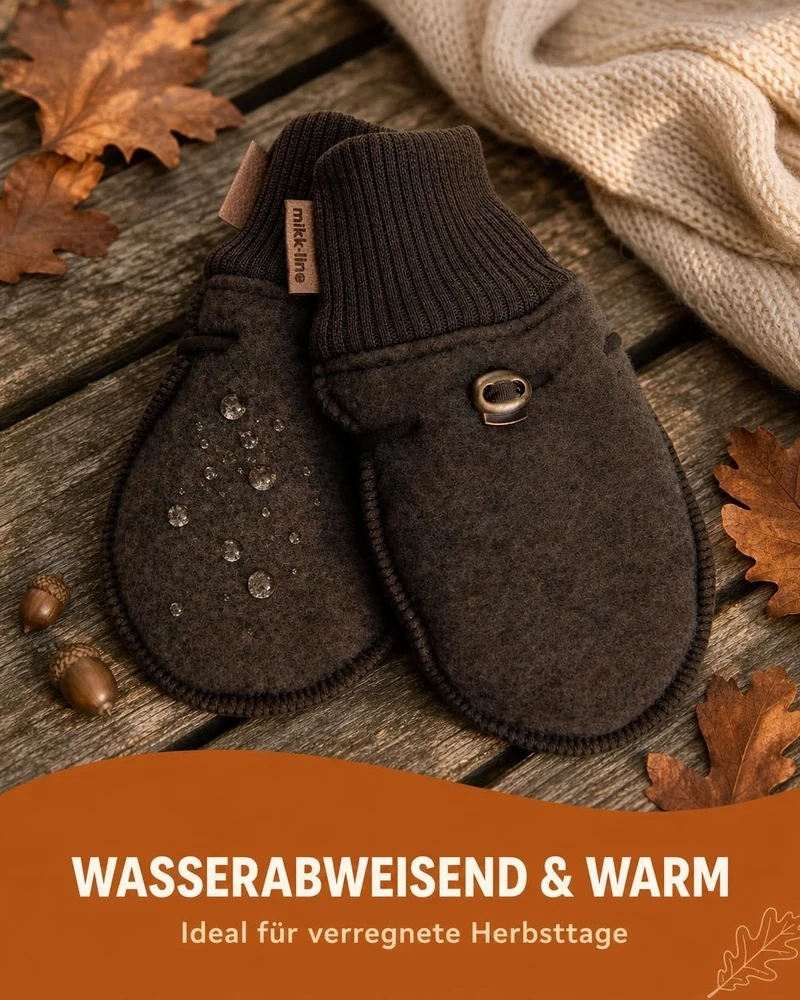 Mikk-line Wolle Handschuhe Baby – Babyhandschuhe & Kinderhandschuhe in – Fäustlinge Baby & Handschuh