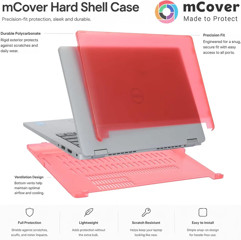 mCover Nur kompatibel mit Dell Latitude 5320 5330 5340 5350 passend für 2021-2024 Modelle 13,3 Zoll,