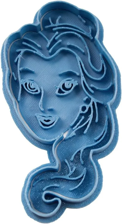 Cuticuter Bella Y Bestia Pack Ausstechform, Blau, 16 x 14 x 1.5 cm, 7 Stück