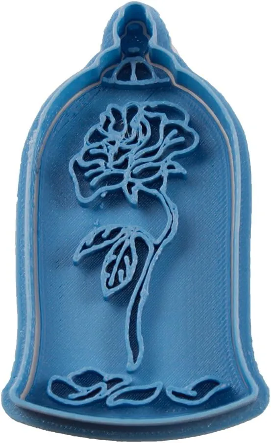 Cuticuter Bella Y Bestia Pack Ausstechform, Blau, 16 x 14 x 1.5 cm, 7 Stück