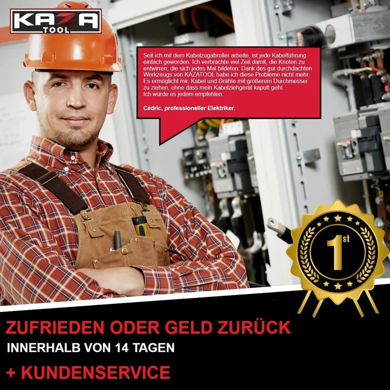 Kabeleinziehhilfe - Retractable Spiral - Cable Retraction Aid Shatterproof for Pulling - Pull Wire,