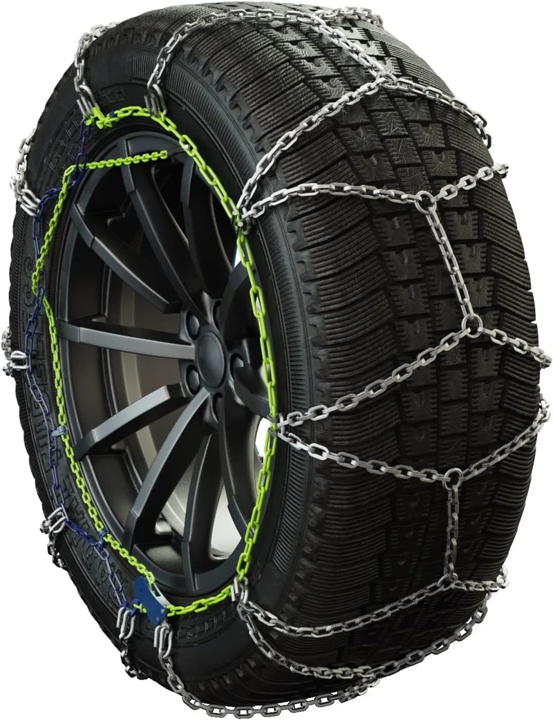 Veriga PC12-140 PRO COMPACT 12mm Schneeketten Satz (1 Paar= 2 Stück) manuelle Spannung für PKW 43122