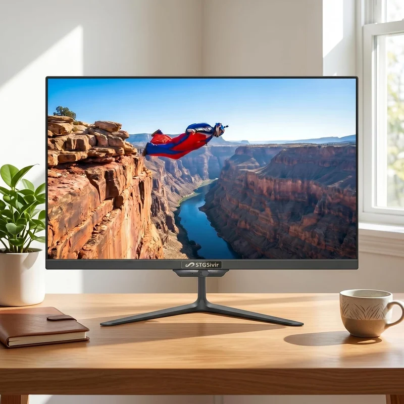 STGsivir All in One PC, 23.8" FHD Display, Core i7, 16G RAM, 512G SSD 23.8"FHD,i7,16G,512G,B, 23.8"F