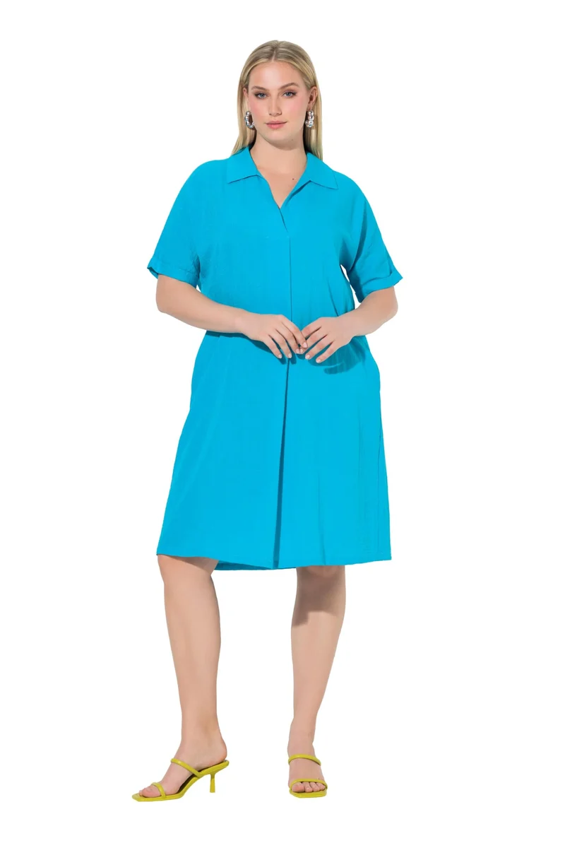 Ulla Popken Damen Slips, 5er-Pack Taillenslip Aqua Türkis 46-48, Aqua Türkis 46-48