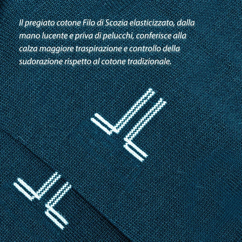 LANCETTI 6 Paar Socken Geist frisch Schottland 35-38 Marineblau, Weiss, 35-38 Marineblau, Weiss