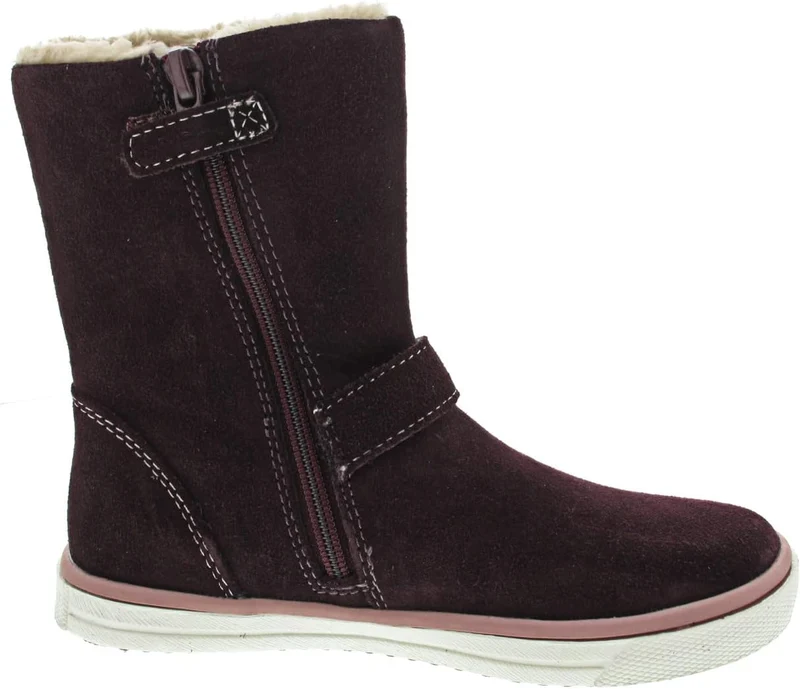 Lurchi Jungen Mädchen Solea-tex Halblange Stiefel, Charcoal, 29 EU 29 EU Burgundy, 29 EU Burgundy