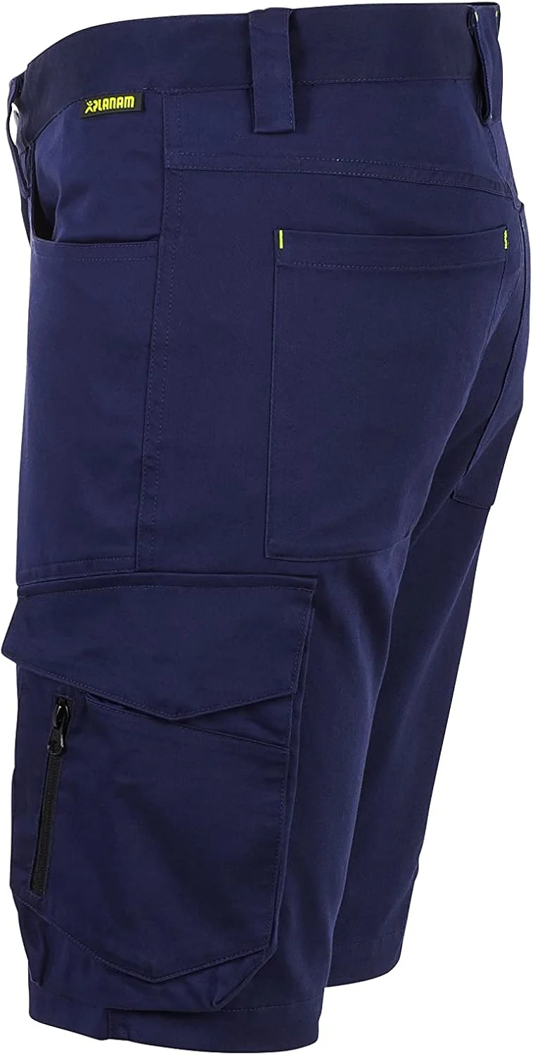 Planam Stretchline Herren Shorts viele Farben alle Grössen S Marine, S Marine