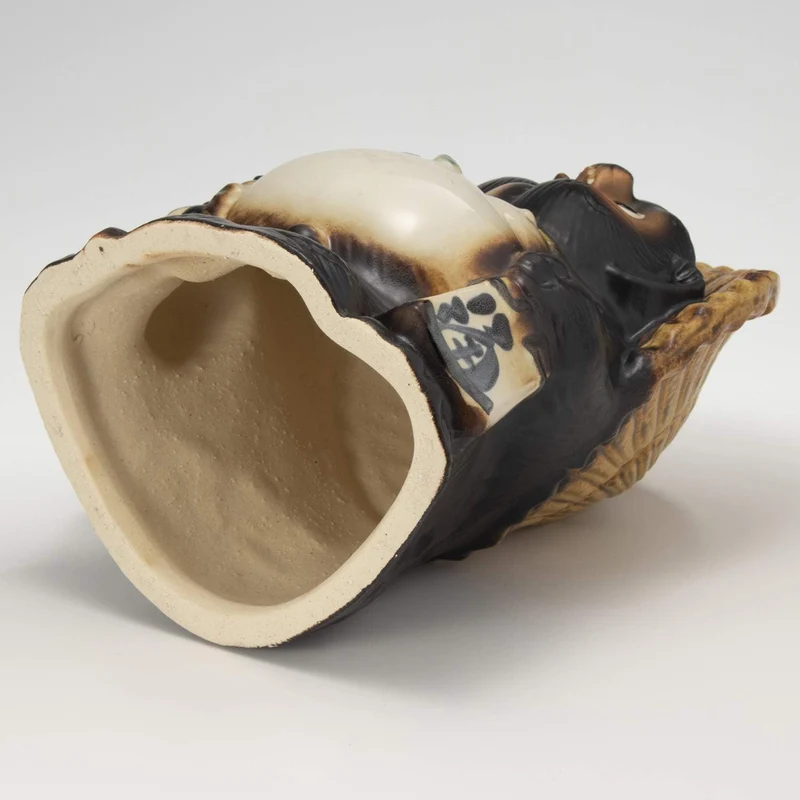 丸伊製陶 Marui Pottery Shigaraki Ware Kai Lucky Tanuki No. 8 8号, 8号