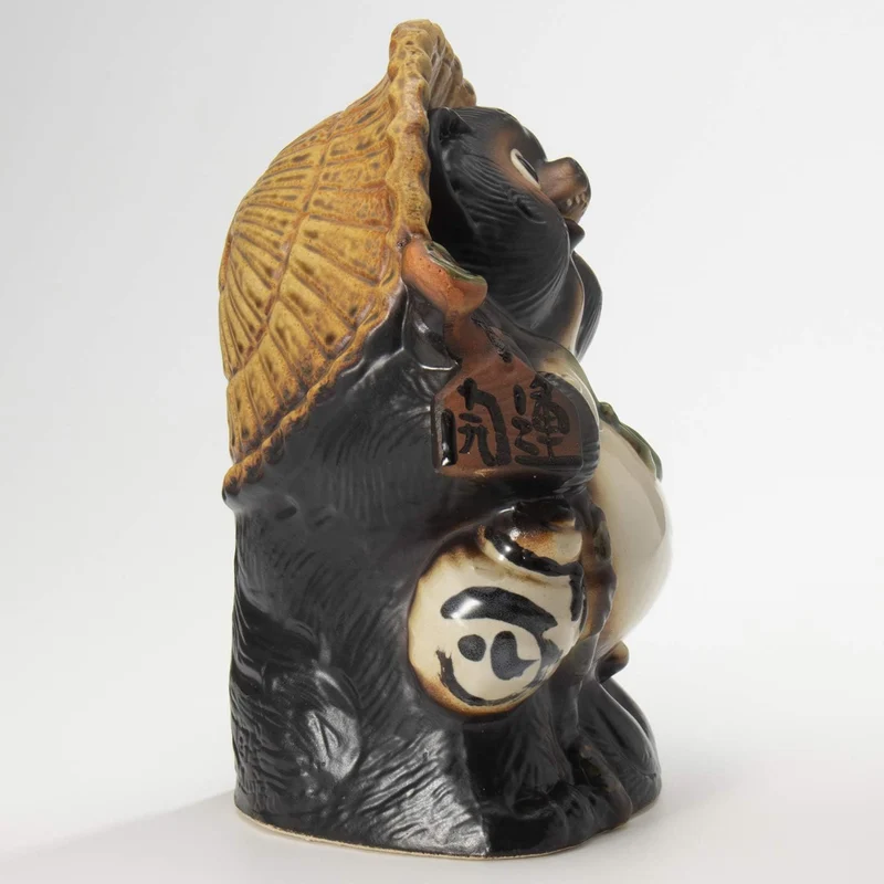 丸伊製陶 Marui Pottery Shigaraki Ware Kai Lucky Tanuki No. 8 8号, 8号