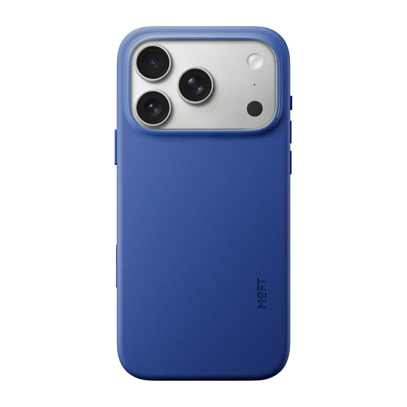 MOFT für iPhone 17 Pro Hülle, MOVAS Vegane Ledertasche Magnetische Hülle, Weicher Anschlag, Farberha