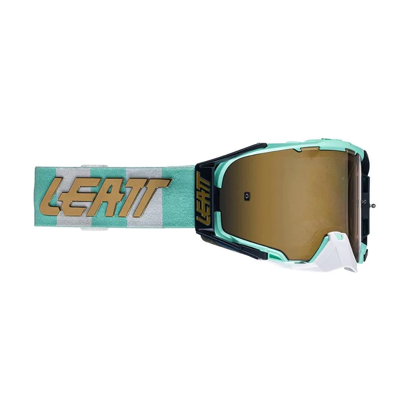 Leatt Unisex Velocity 6.5 Iriz Goggle Velocity 6,5 Iriz Citrus Blu UC 26% Einheitsgrösse Turquoise,