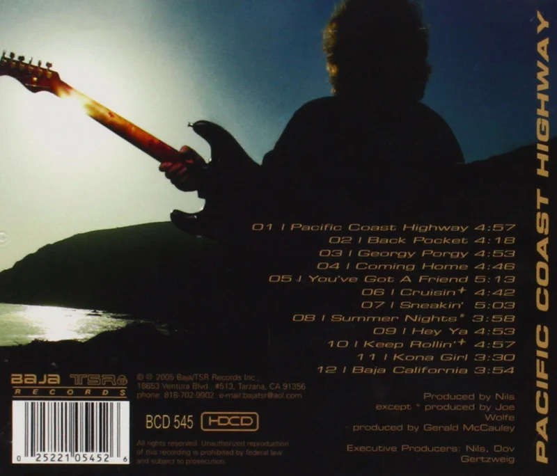 Pacific Coast Highway, Audio-CD