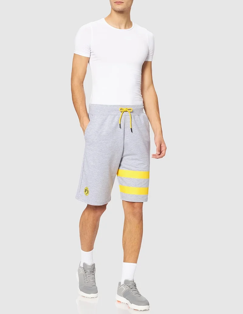 Borussia Dortmund BVB Shorts grau M Grau, M Grau