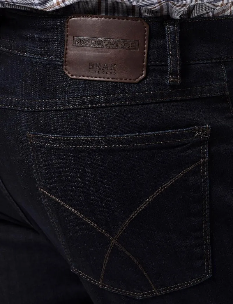 Brax Herren Style Cooper Denim Masterpiece Jeans 40W / 38L 22 Dark Blue, 40W / 38L 22 Dark Blue
