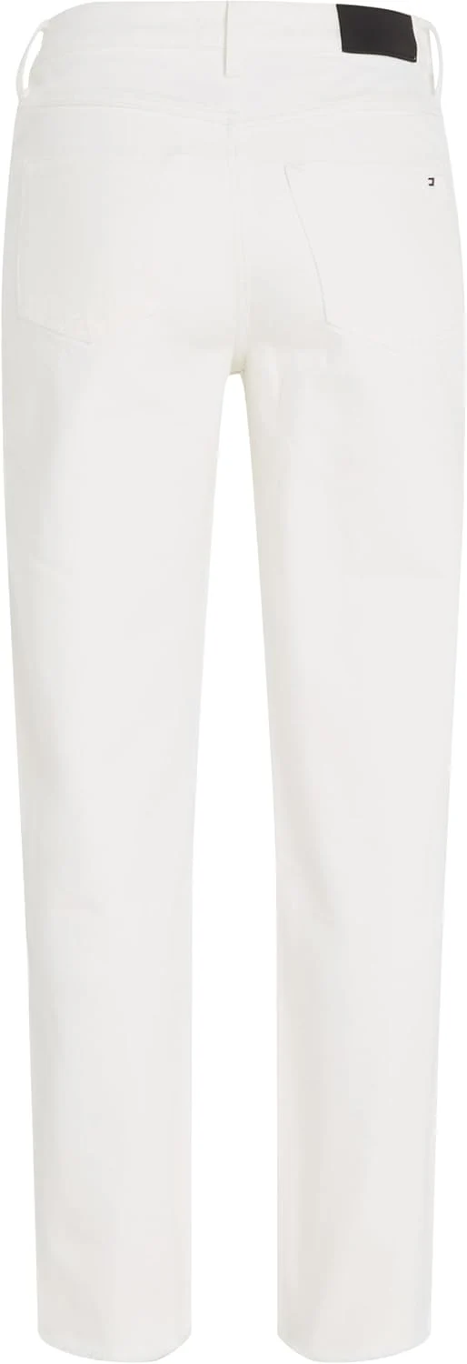 Tommy Hilfiger Damen Jeans Classic Straight Fit 30W / 30L Weiss (Ecru), 30W / 30L Weiss (Ecru)