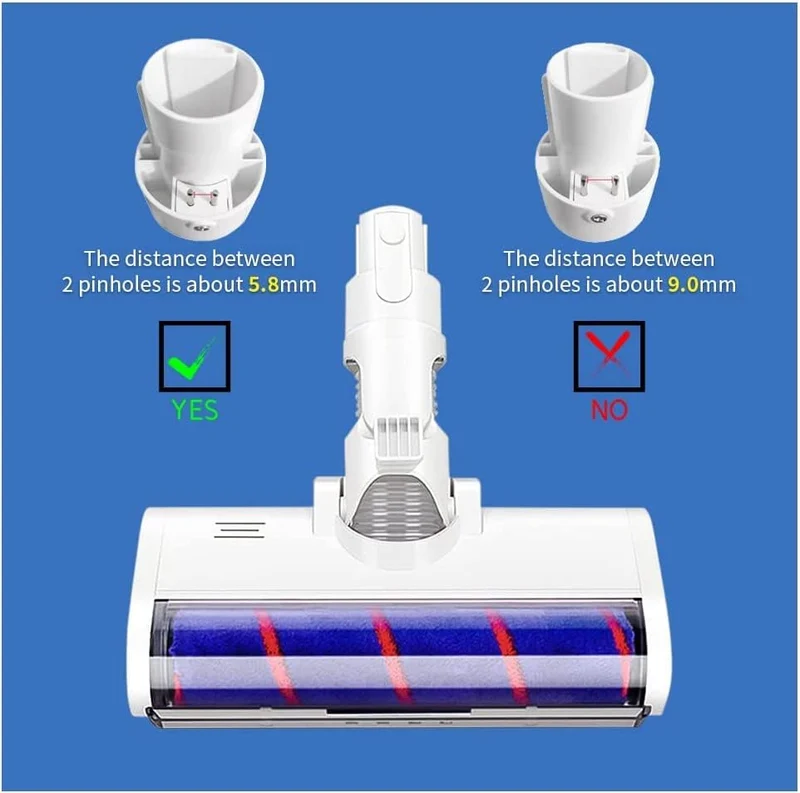 YanBan Elektrische Rollbürste, kompatibel mit Xiaomi Dreame V8 V9 V9B V10 V11 G9 G10 K10 1C Staubsau
