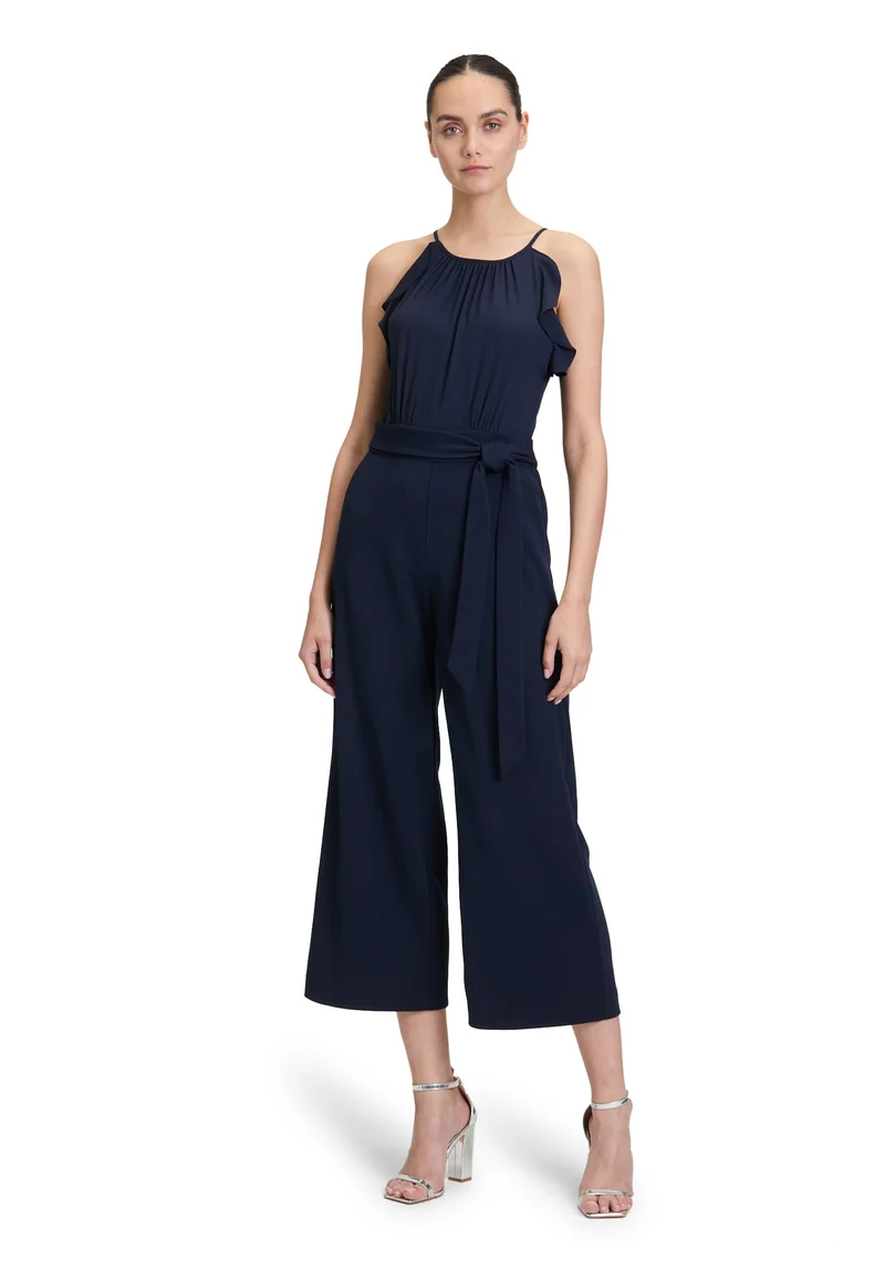 Vera Mont Damen Jumpsuit, Grün parent 32, 32