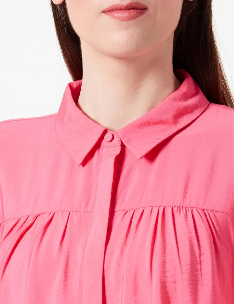 YAS Damen Yaspala Ls Shirt S. Noos Bluse M Raspberry Sorbet, M Raspberry Sorbet