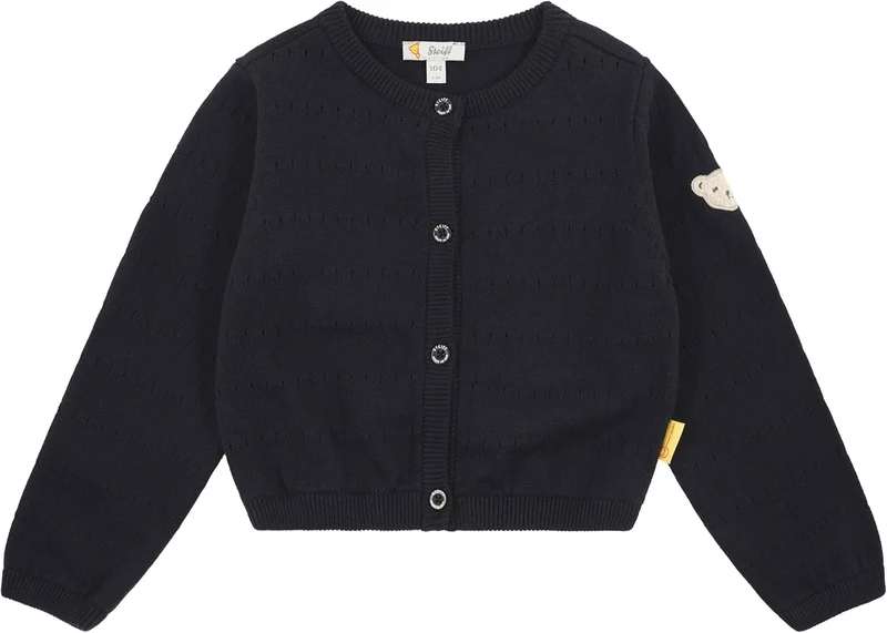 Steiff Mädchen Strickjacke Strickjacke (1er Pack) 98 Steiff Navy, 98 Steiff Navy