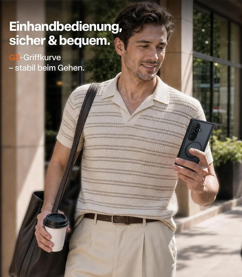 TORRAS Guardian-Mag für Samsung Galaxy Z Fold 8 Ultra Hülle, Schwarz Samsung Galaxy Z Fold 8 Ultra S